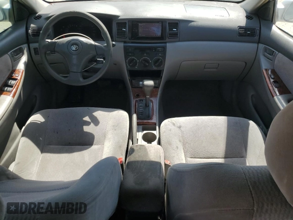2005 Toyota Corolla CE with VIN 1NXBR32E85Z552916, listed as a Copart auction lot 52723295 with 279,769 mi miles and Clean Title. Bid and sale history available at DreamBid. Image 8.