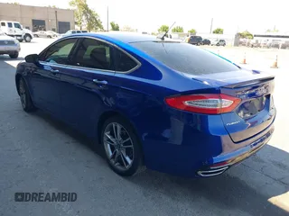 2016 Ford Fusion Titanium with VIN 3FA6P0K96GR357006, listed as a IAAI auction lot 39820940 with 24,898 mi miles. Bid and sale history available at carsss.com. Image 3.