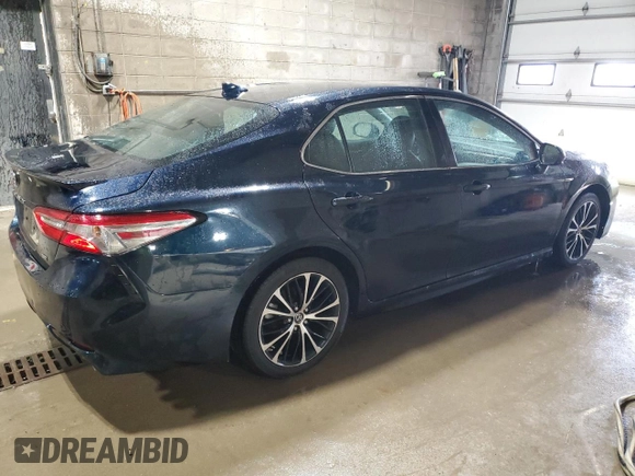 2019 Toyota Camry LE with VIN 4T1B11HKXKU694625, listed as a Copart auction lot 53539295 with 188,877 mi miles and Clean Title. Bid and sale history available at carsss.com. Image 3.