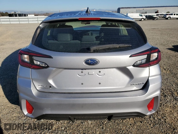 2024 Subaru Impreza with VIN JF1GUABC4R8902557, listed as a Copart auction lot 89189195 with 1,385 mi miles and Salvage Title. Bid and sale history available at carsss.com. Image 6.