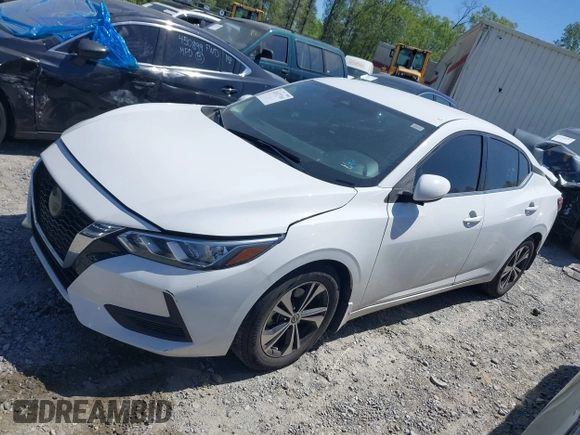 2022 Nissan Sentra SV z VIN 3N1AB8CV0NY248897, wystawiony jako IAAI lot #42027766 z przebiegiem 56 968 mil mil oraz . Historia ofert i sprzedaży dostępna na DreamBid. Obrazek 14.