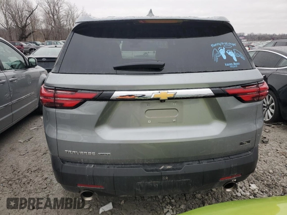2024 Chevrolet Traverse LS with VIN 1GNESTKW7RJ139060, listed as a Copart auction lot 44083325 with 20,603 mi miles and Salvage title. Bid and sale history available at DreamBid. Image 6.