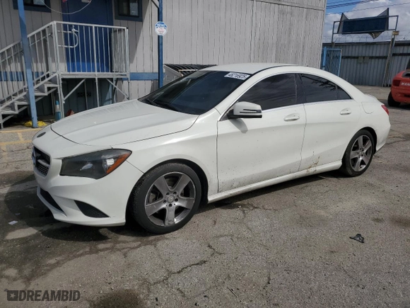 2015 Mercedes-Benz CLA-Class CLA 250 with VIN WDDSJ4EB7FN241918, listed as a Copart auction lot 48216925 with 60,088 mi miles and Salvage Title. Bid and sale history available at carsss.com. Image 1.
