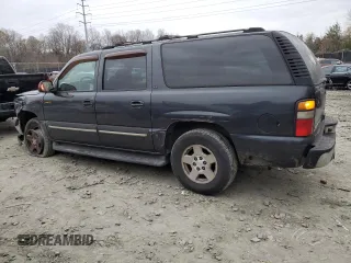 2005 Chevrolet Suburban LT with VIN 1GNFK16Z95J151301, listed as a Copart auction lot 83642854 with 190,221 mi miles and Salvage title. Bid and sale history available at DreamBid. Image 2.