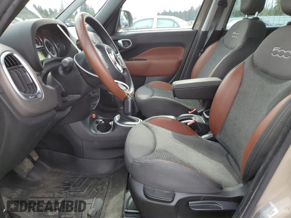 2014 FIAT 500L Trekking with VIN ZFBCFADH3EZ018502, listed as a Copart auction lot 48713985 with 63,939 mi miles and Clean Title. Bid and sale history available at DreamBid. Image 7.
