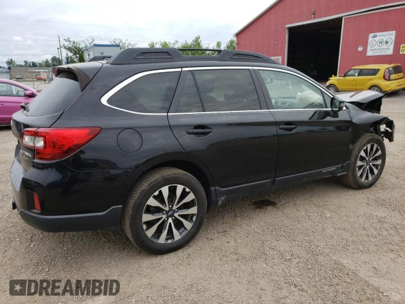 2015 Subaru Outback Limited с VIN 4S4BSFLC3F3203981, выставлен на аукционе Copart как лот 55163265 с пробегом 121 616 миль миль и Списание • Salvage title. История ставок и продаж доступна на DreamBid. Изображение 3.