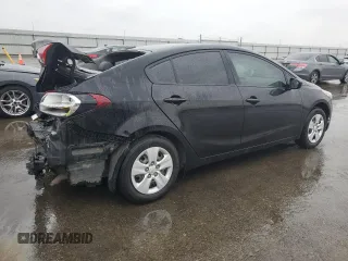 2017 Kia Forte LX with VIN 3KPFK4A72HE039599, listed as a Copart auction lot 47497035 with 148,627 mi miles and Salvage Title. Bid and sale history available at carsss.com. Image 3.