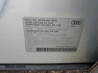 2013 Audi Q5 Premium with VIN WA1CFAFP3DA011025, listed as a Copart auction lot 79880034 with 158,886 mi miles and Salvage Title. Bid and sale history available at carsss.com. Image 12.