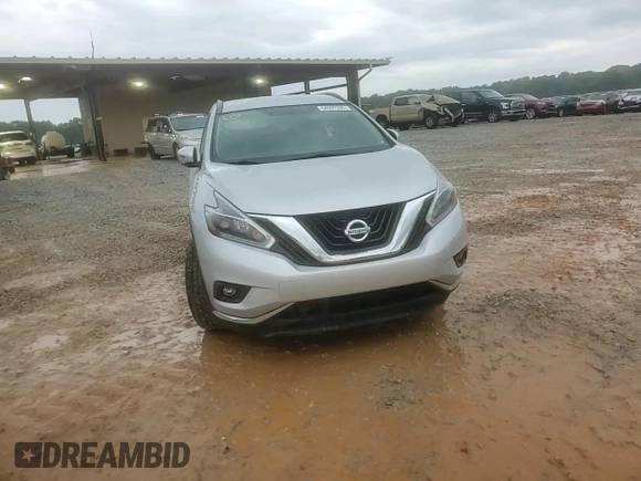 2018 Nissan Murano SV with VIN 5N1AZ2MG0JN112326, listed as a Copart auction lot 54002395 with 69,527 mi miles and Salvage Title. Bid and sale history available at DreamBid. Image 15.