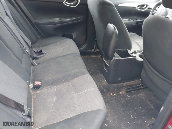 2015 Nissan Sentra S with VIN 3N1AB7AP6FY253151, listed as a IAAI auction lot 41505469 with 190,533 mi miles. Bid and sale history available at carsss.com. Image 8.
