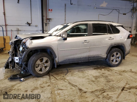 2023 Toyota RAV4 Hybrid XLE with VIN 4T3RWRFV1PU109070, listed as a Copart auction lot 45981115 with 36,375 mi miles and Salvage Title. Bid and sale history available at carsss.com. Image 1.