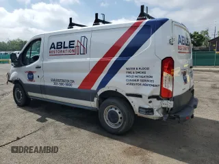 2017 Ford Transit with VIN 1FTYR1YG9HKA56552, listed as a Copart auction lot 59769755 with 116,001 mi miles and Salvage title. Bid and sale history available at DreamBid. Image 2.