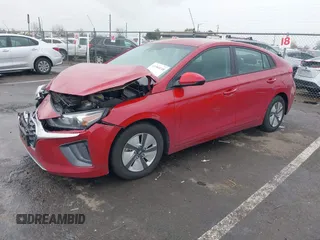 2022 Hyundai Ioniq Blue with VIN KMHC65LC7NU267999, listed as a IAAI auction lot 41583148 with 75,902 mi miles and . Bid and sale history available at DreamBid. Image 17.
