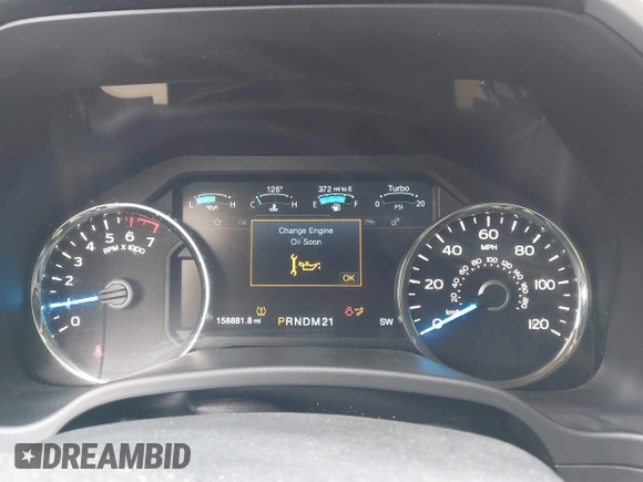 2017 Ford F-150 XL with VIN 1FTEW1CP0HKD40610, listed as a IAAI auction lot 41934435 with 158,881 mi miles. Bid and sale history available at carsss.com. Image 7.