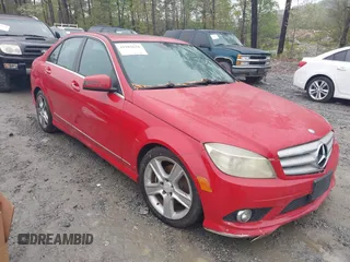 2010 Mercedes-Benz C C 300 Sport with VIN WDDGF8BB5AR088086, listed as a IAAI auction lot 41982638 with 176,526 mi miles. Bid and sale history available at carsss.com. Image 1.