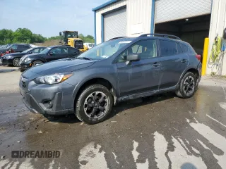 2021 Subaru Crosstrek with VIN JF2GTABC8MH214150, listed as a Copart auction lot 59614875 with 91,703 mi miles and Salvage title. Bid and sale history available at DreamBid. Image 1.