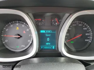 2014 Chevrolet Equinox LT with VIN 2GNALBEK4E6184544, listed as a Copart auction lot 50520795 with 166,643 mi miles and Salvage Title. Bid and sale history available at carsss.com. Image 9.