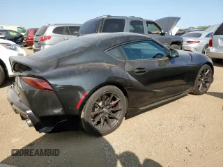 2023 Toyota GR Supra 3.0 with VIN WZ1DB0G06PW060990, listed as a Copart auction lot 70827384 with 4,326 mi miles and Salvage Title. Bid and sale history available at carsss.com. Image 3.