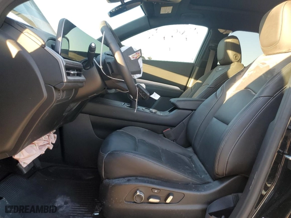2024 Cadillac XT4 FWD Premium Luxury with VIN 1GYFZCR49RF122982, listed as a Copart auction lot 89202525 with 0 mi miles and Salvage Title. Bid and sale history available at carsss.com. Image 7.