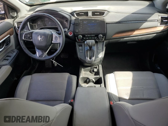 2018 Honda CR-V EX-L with VIN 7FARW2H8XJE099851, listed as a Copart auction lot 48423805 with 54,614 mi miles and Salvage Title. Bid and sale history available at carsss.com. Image 8.