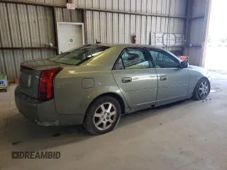 2005 Cadillac CTS with VIN 1G6DP567750172647, listed as a Copart auction lot 57131944 with 0 mi miles and Salvage Title. Bid and sale history available at carsss.com. Image 3.