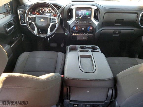 2019 Chevrolet Silverado 1500 LT with VIN 3GCUYDED6KG105959, listed as a Copart auction lot 84004974 with 162,766 mi miles and Salvage Title. Bid and sale history available at carsss.com. Image 8.