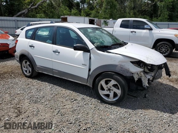 2004 Pontiac Vibe with VIN 5Y2SL62874Z420815, listed as a Copart auction lot 58753465 with 162,786 mi miles and Salvage title. Bid and sale history available at DreamBid. Image 4.