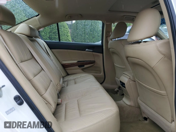 2011 Honda Accord EX-L with VIN 1HGCP3F84BA009340, listed as a Copart auction lot 59894415 with 90,506 mi miles and Clean title. Bid and sale history available at DreamBid. Image 10.