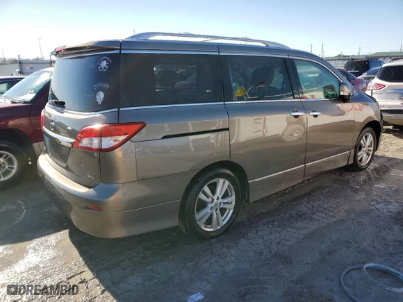 2016 Nissan Quest SV with VIN JN8AE2KP4G9155110, listed as a Copart auction lot 40001533 with 122626 miles. Bid and sale history available at carsss.com. Image 3.