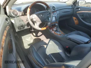 2005 Mercedes-Benz CLK 500 with VIN WDBTK75GX5T045859, listed as a Copart auction lot 51100995 with 130,761 mi miles and Salvage title. Bid and sale history available at DreamBid. Image 8.