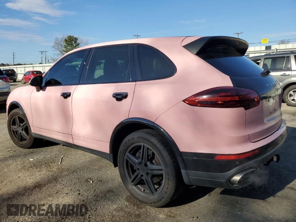 2017 Porsche Cayenne with VIN WP1AA2A28HKA87982, listed as a Copart auction lot 88981545 with 114,759 mi miles and Salvage title. Bid and sale history available at DreamBid. Image 2.
