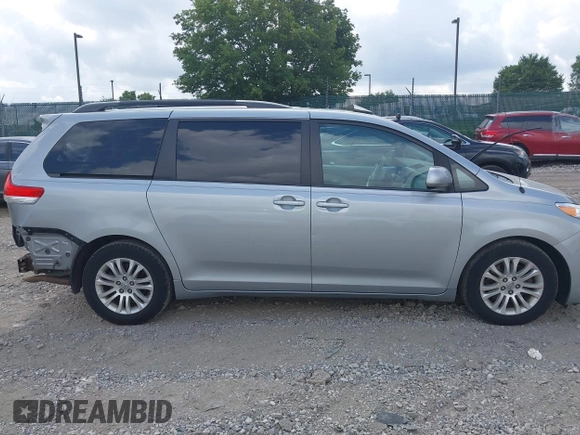 2011 Toyota Sienna XLE AAS with VIN 5TDYK3DCXBS133044, listed as a IAAI auction lot 42722691 with 179,497 mi miles and . Bid and sale history available at DreamBid. Image 14.