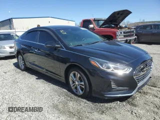 2018 Hyundai Sonata SEL with VIN 5NPE34AF4JH666452, listed as a Copart auction lot 49732625 with 91,666 mi miles and Clean Title. Bid and sale history available at carsss.com. Image 4.