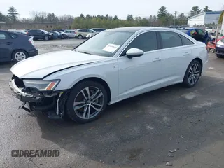 2019 Audi A6 Premium Plus z VIN WAUL2AF26KN083698, wystawiony jako IAAI lot #41939521 z przebiegiem 62 690 mil mil oraz . Historia ofert i sprzedaży dostępna na DreamBid. Obrazek 2.