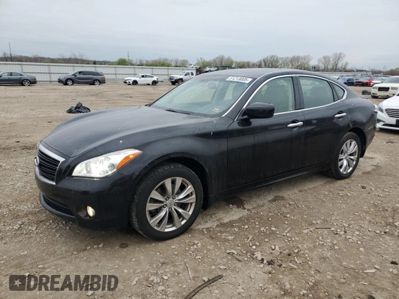 2012 Infiniti M z VIN JN1BY1AR2CM395917, wystawiony jako Copart lot #51213005 z przebiegiem 89 574 mil mil oraz Szkoda całkowita • Salvage title. Historia ofert i sprzedaży dostępna na DreamBid. Obrazek 1.