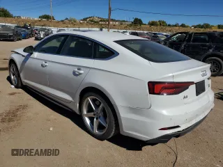 2018 Audi A5 Sportback Prestige with VIN WAUFNCF5XJA066581, listed as a Copart auction lot 72755433 with 68,138 mi miles. Bid and sale history available at carsss.com. Image 2.