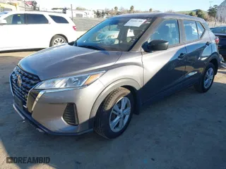 2021 Nissan Kicks S with VIN 3N1CP5BV5ML555049, listed as a IAAI auction lot 41686788 with 51,559 mi miles. Bid and sale history available at carsss.com. Image 2.
