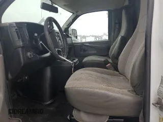 2014 Chevrolet Express Cargo Van with VIN 1GCWGFCAXE1145819, listed as a Copart auction lot 44579255 with 0 mi miles and Salvage Title. Bid and sale history available at carsss.com. Image 7.