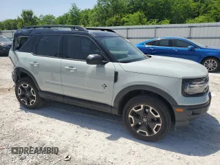 2022 Ford Bronco Sport Outer Banks with VIN 3FMCR9C67NRE27217, listed as a Copart auction lot 57079945 with 24,145 mi miles and Salvage title. Bid and sale history available at DreamBid. Image 4.