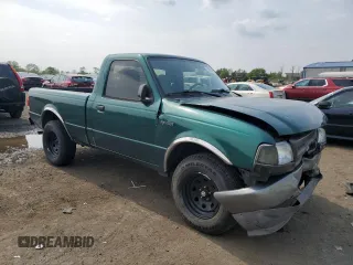2000 Ford Ranger XLT with VIN 1FTYR10X8YTA65040, listed as a Copart auction lot 59956065 with 112,532 mi miles and Salvage title. Bid and sale history available at DreamBid. Image 4.