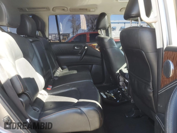 2020 Nissan Armada SV with VIN JN8AY2NDXLX017747, listed as a Copart auction lot 48585395 with 128,772 mi miles and Clean Title. Bid and sale history available at carsss.com. Image 11.