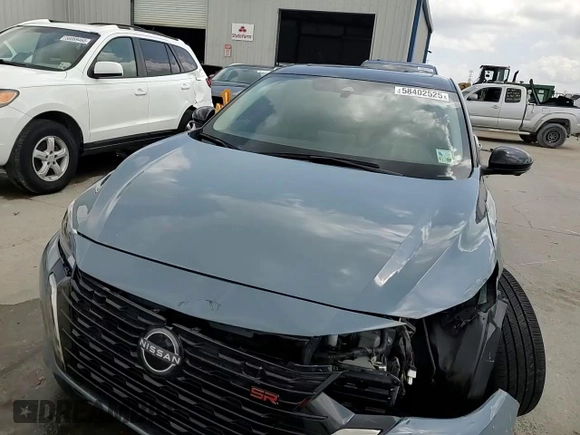 2024 Nissan Sentra SR with VIN 3N1AB8DV0RY336286, listed as a Copart auction lot 58402525 with 13,113 mi miles and Salvage title. Bid and sale history available at DreamBid. Image 14.