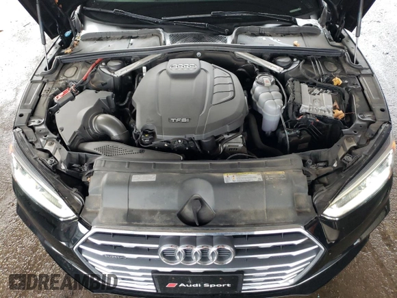 2019 Audi A5 Sportback Premium Plus with VIN WAUENCF52KA081878, listed as a Copart auction lot 39120263 with 36,251 mi miles. Bid and sale history available at carsss.com. Image 11.