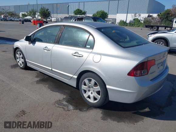 2008 Honda Civic LX with VIN 1HGFA16548L055448, listed as a IAAI auction lot 42208180 with 188,813 mi miles and . Bid and sale history available at DreamBid. Image 3.