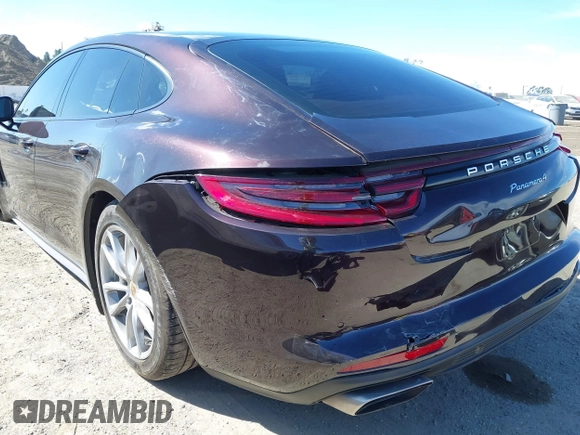 2018 Porsche Panamera with VIN WP0AA2A72JL111271, listed as a IAAI auction lot 41701909 with 50,245 mi miles and . Bid and sale history available at DreamBid. Image 6.