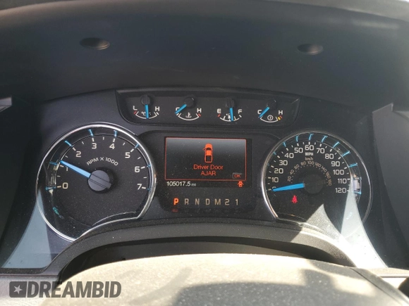 2013 Ford F-150 XL с VIN 1FTFW1EF0DKF72109, выставлен на аукционе Copart как лот 58156785 с пробегом 105 017 миль миль и Списание • Salvage title. История ставок и продаж доступна на DreamBid. Изображение 9.