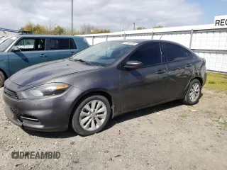 2014 Dodge Dart SXT with VIN 1C3CDFBB3ED768093, listed as a Copart auction lot 50791105 with 188,451 mi miles and Salvage Title. Bid and sale history available at carsss.com. Image 1.