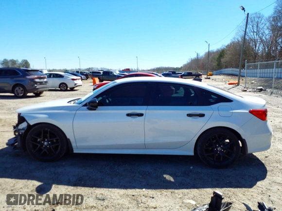 2023 Honda Civic Sport with VIN 2HGFE2F51PH513811, listed as a IAAI auction lot 41701450 with 33,933 mi miles and . Bid and sale history available at DreamBid. Image 15.