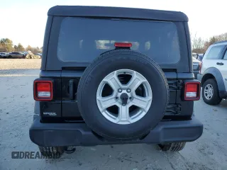 2022 Jeep Wrangler Sport with VIN 1C4HJXAGXNW201493, listed as a Copart auction lot 86424294 with 31,543 mi miles and Salvage Title. Bid and sale history available at DreamBid. Image 6.