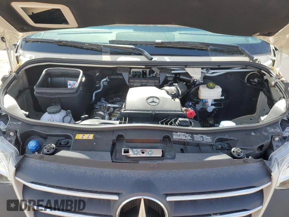 2024 Mercedes-Benz Sprinter with VIN W1W8NB6Y0RT164426, listed as a Copart auction lot 51678665 with 2,928 mi miles and Non Repairable. Bid and sale history available at DreamBid. Image 12.